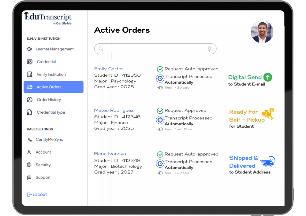 Minimize admin effort